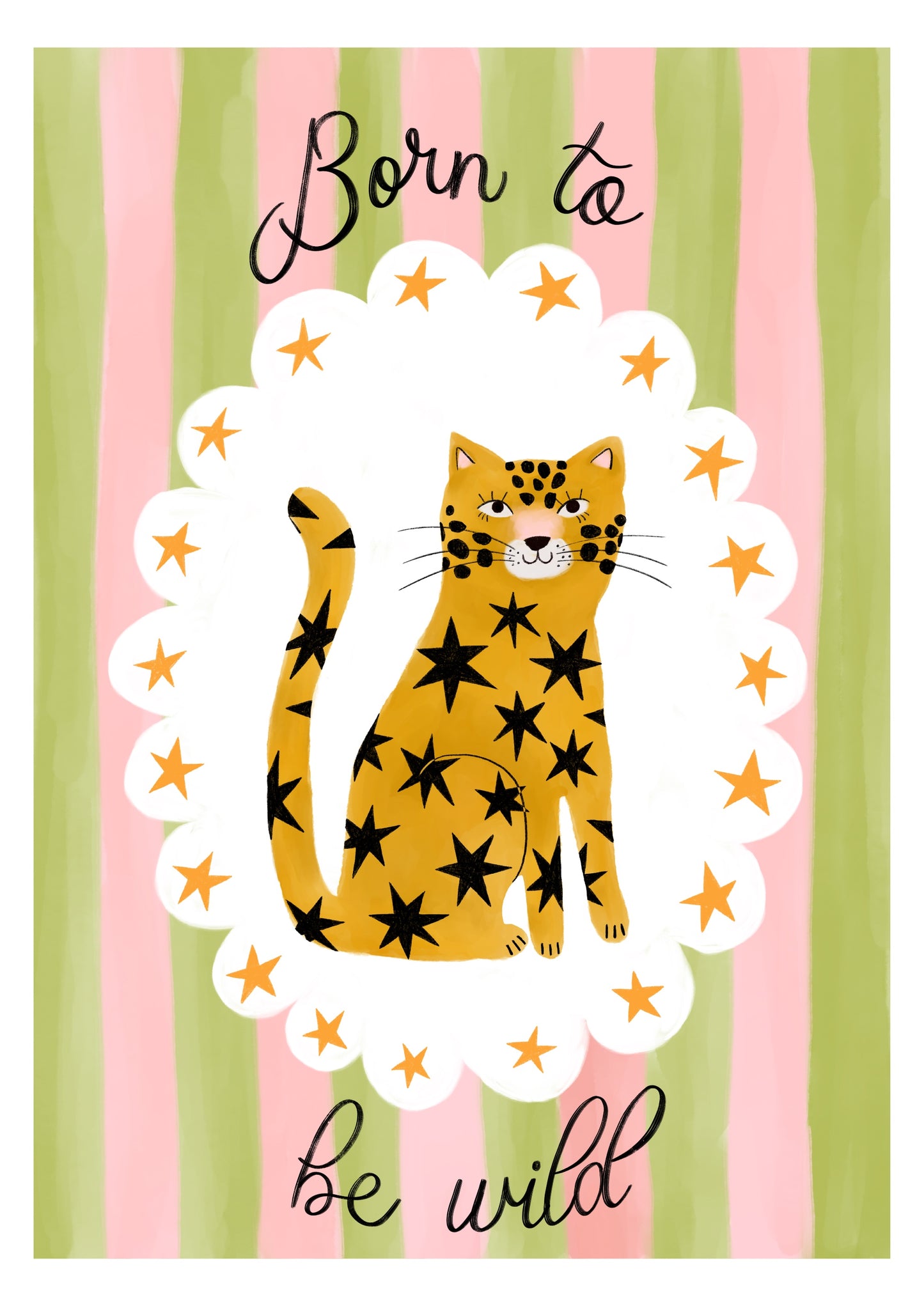 kinderkamer print - Born to be wild