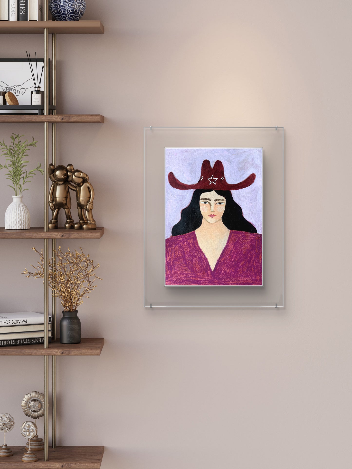 Cowgirl purple