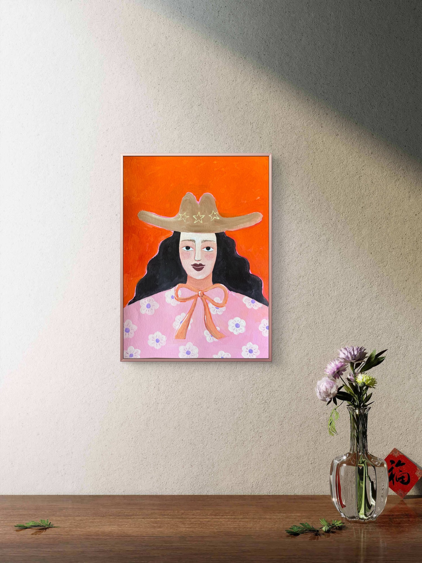 Cowgirl orange