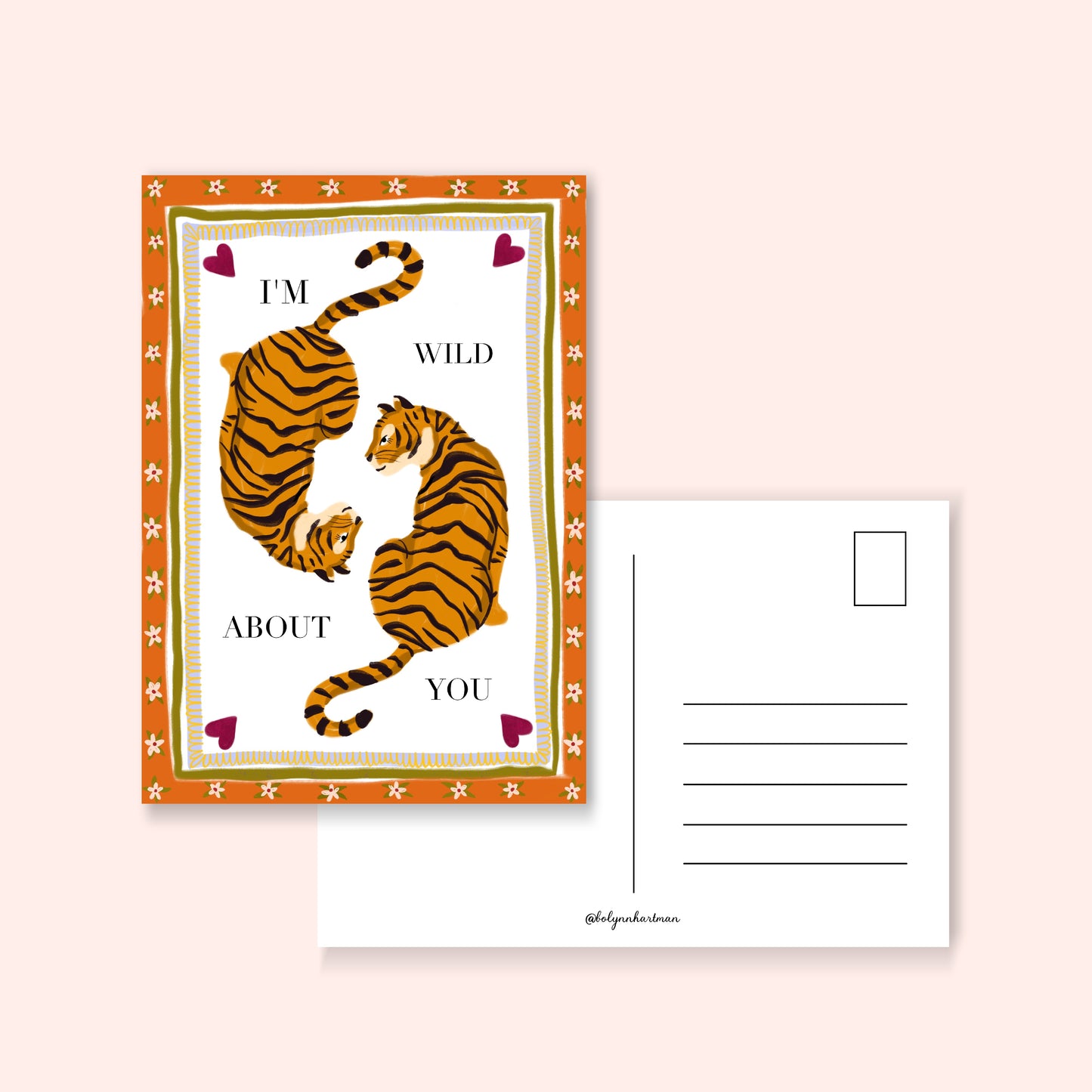 Wild about you - ansichtkaart