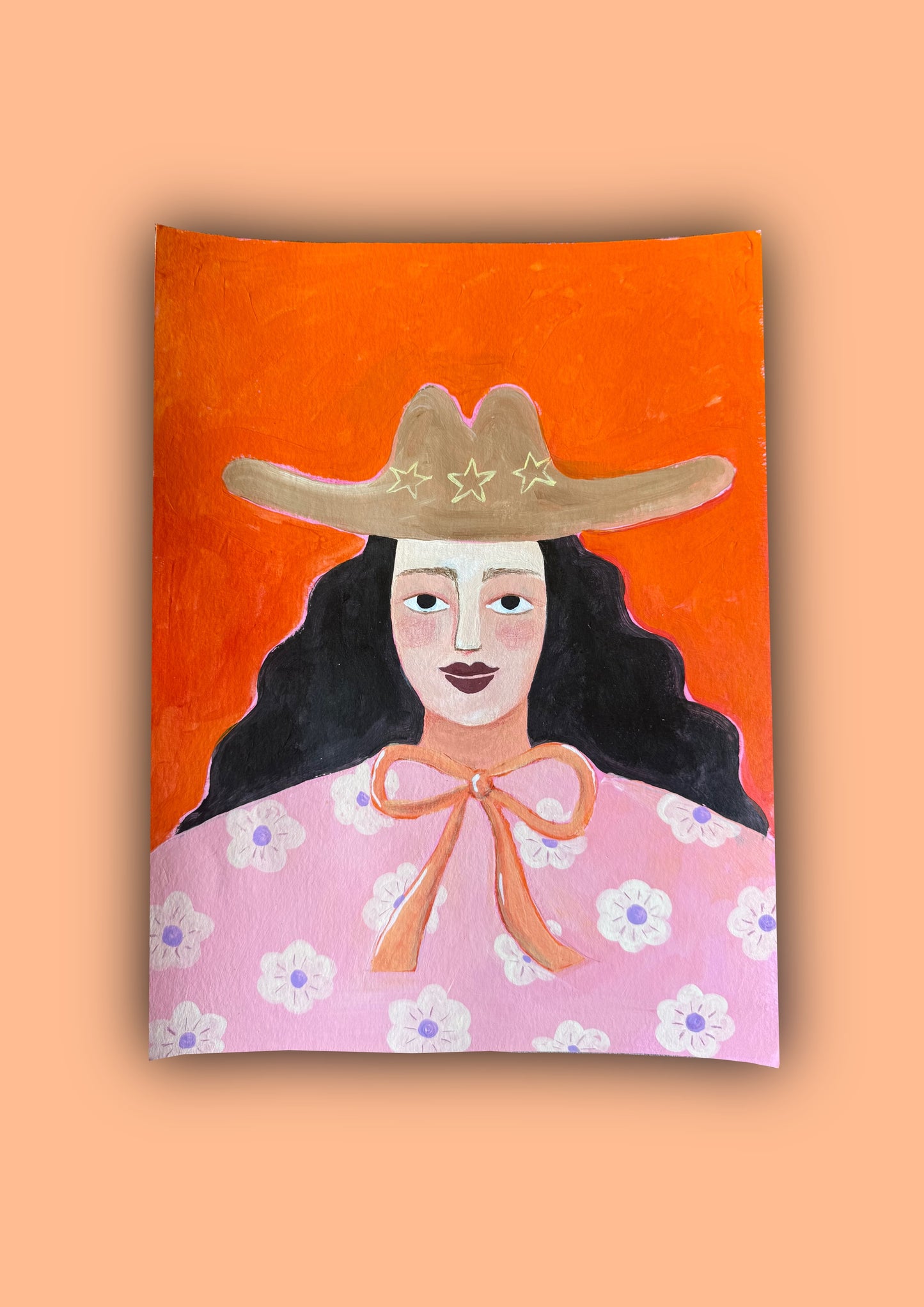 Cowgirl orange