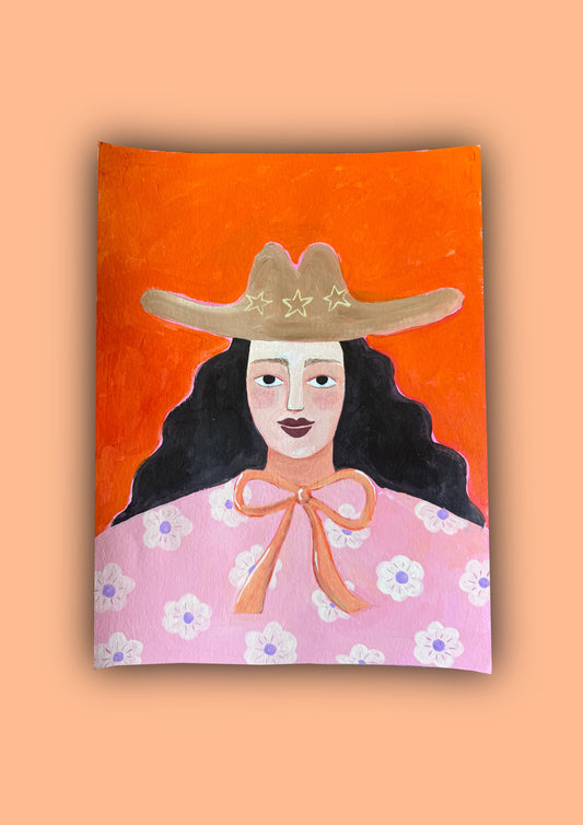 Cowgirl orange