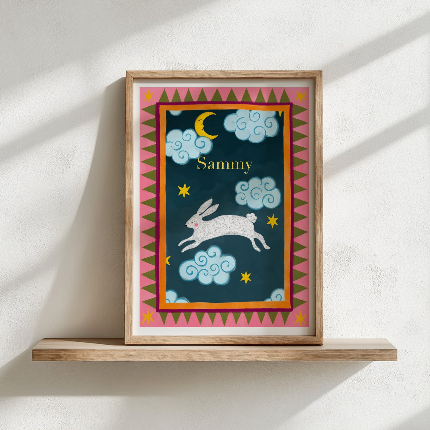 Gepersonaliseerde kinderkamer print - Dromen