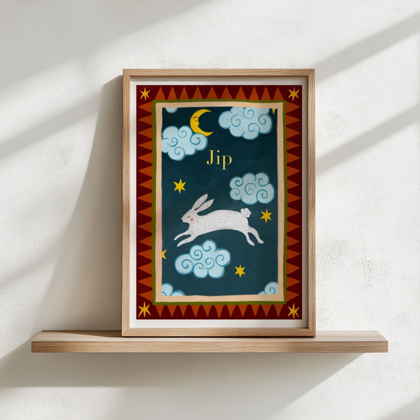 Gepersonaliseerde kinderkamer print - Dromen