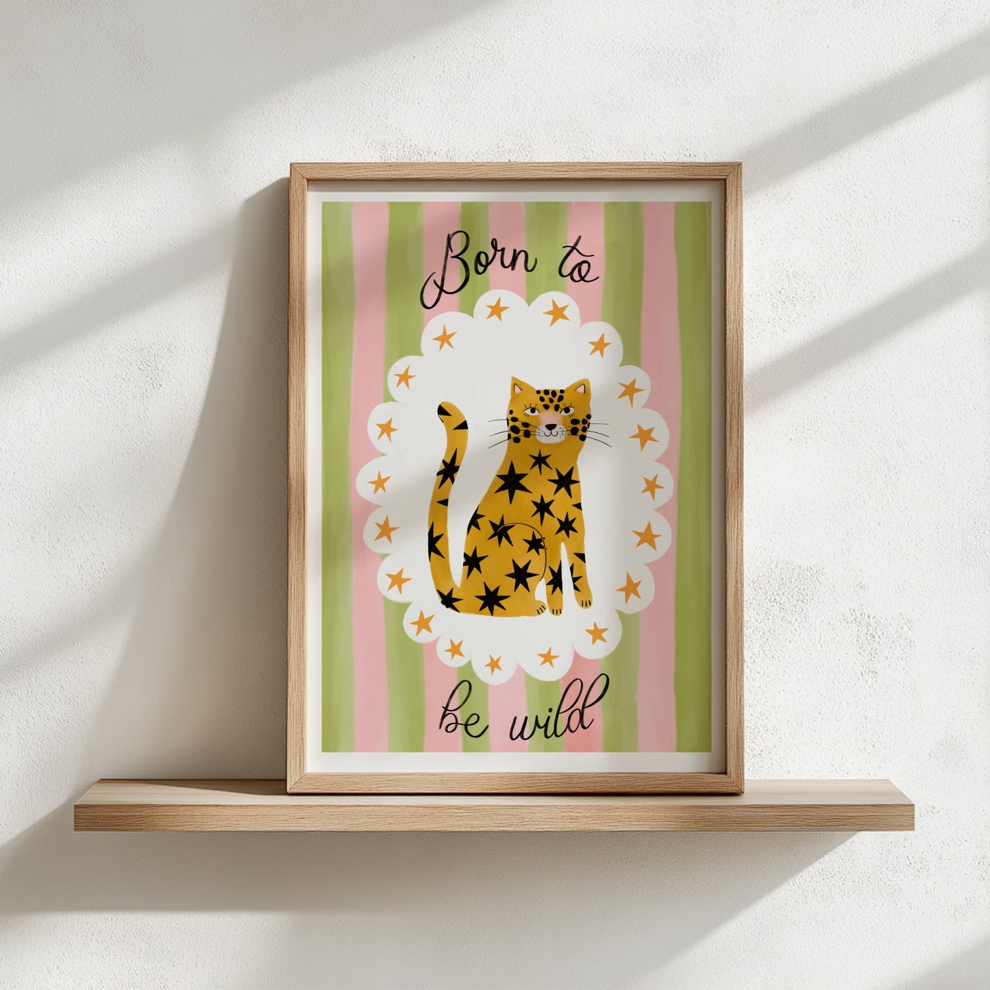 kinderkamer print - Born to be wild