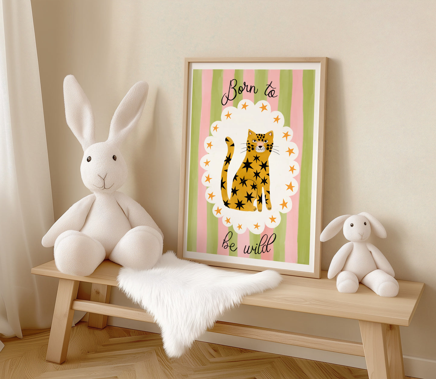 kinderkamer print - Born to be wild